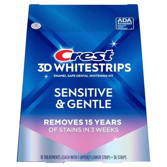 Translation missing: nl.Crest 3D Whitestrips Sensitive White – 18 Behandelingen