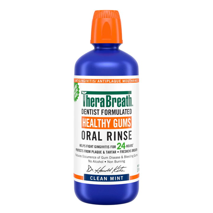 Translation missing: nl.TheraBreath Healthy Gums Oral Rinse with Added CPC – Clean Mint