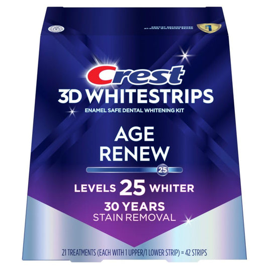 Translation missing: nl.Crest 3D Whitestrips Age Renew Teeth Whitening Kit – 42 Strips