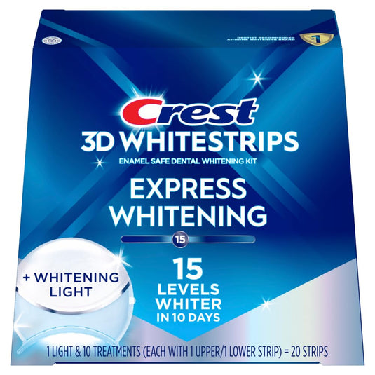 Translation missing: nl.Crest 3D Whitestrips Express Whitening + LED Light – 10 Behandelingen