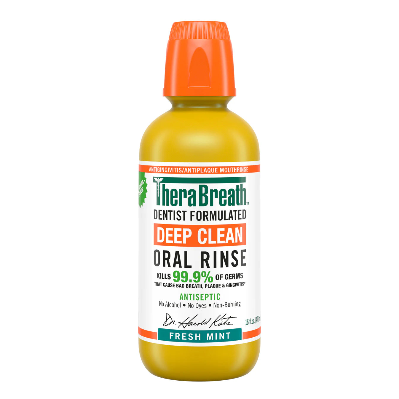 Translation missing: nl.TheraBreath Deep Clean Oral Rinse – Fresh Mint