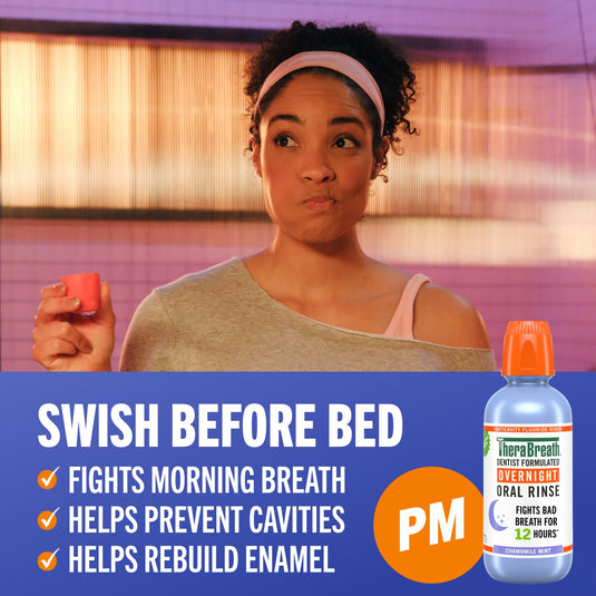 Translation missing: nl.TheraBreath Overnight Oral Rinse – Chamomile Mint