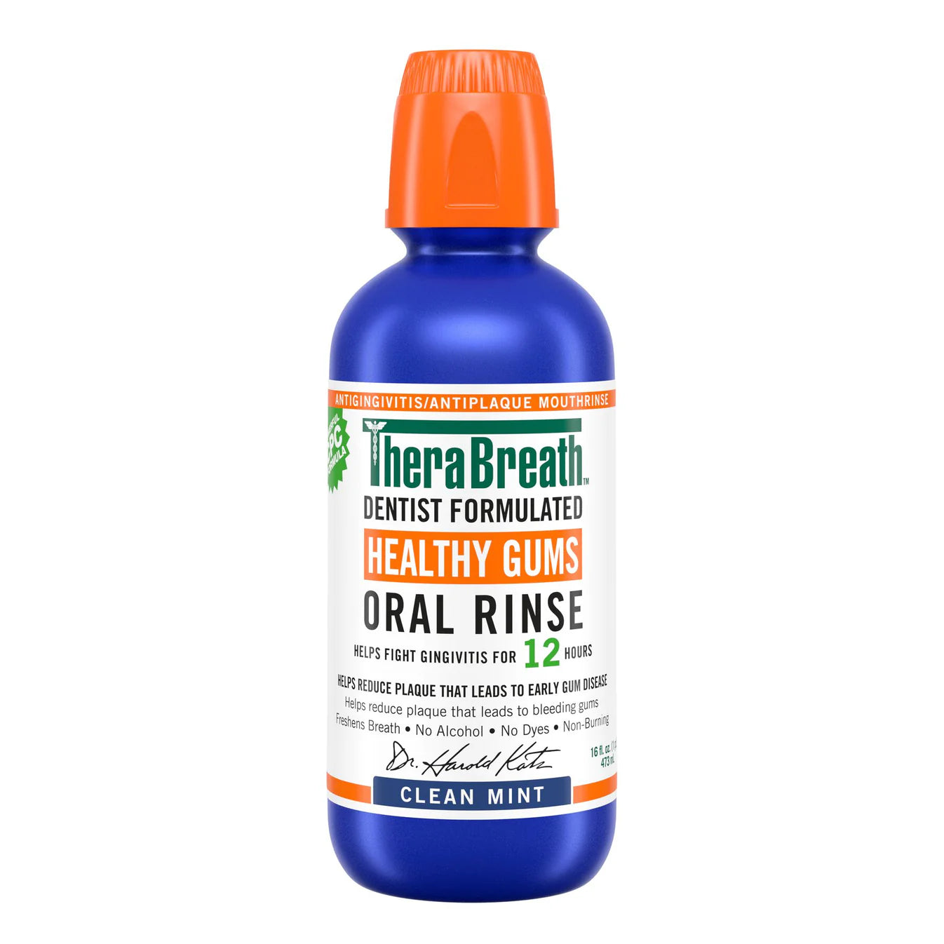Translation missing: nl.TheraBreath Healthy Gums Oral Rinse with Added CPC – Clean Mint