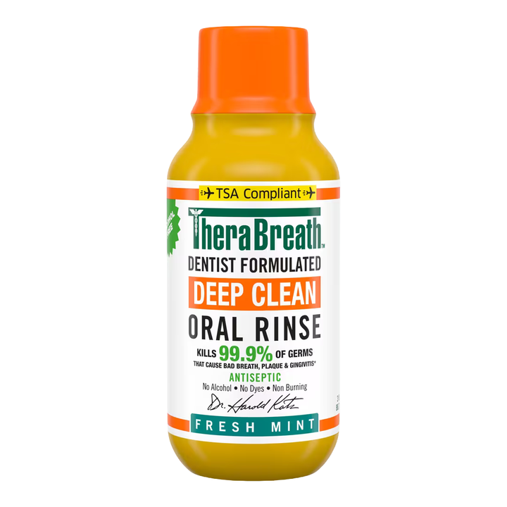 Translation missing: nl.TheraBreath Deep Clean Oral Rinse – Fresh Mint