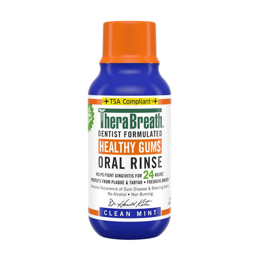 Translation missing: nl.TheraBreath Healthy Gums Oral Rinse with Added CPC – Clean Mint