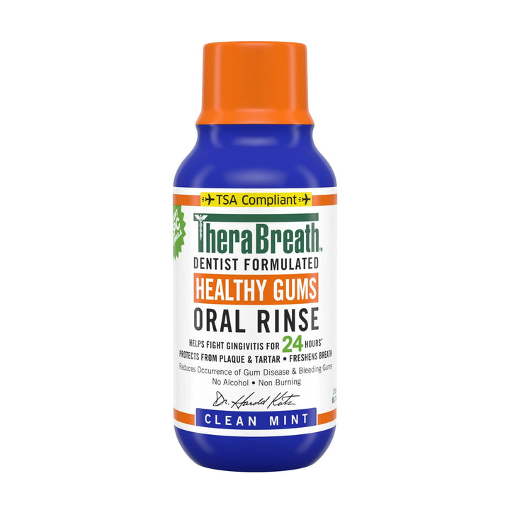 Translation missing: nl.TheraBreath Healthy Gums Oral Rinse with Added CPC – Clean Mint