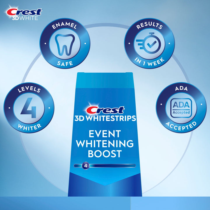 Translation missing: nl.Crest 3D Whitestrips Event Teeth Whitening Kit – 14 Strips